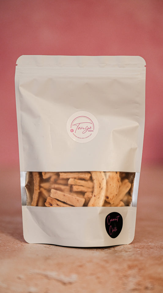 Baked Chin Chin- Coconut Chilli